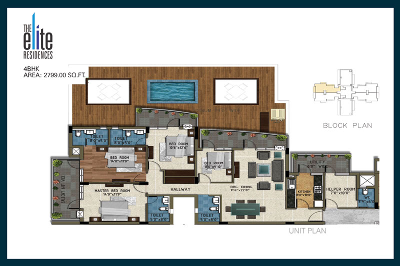 Floor Plan The Elite Residence